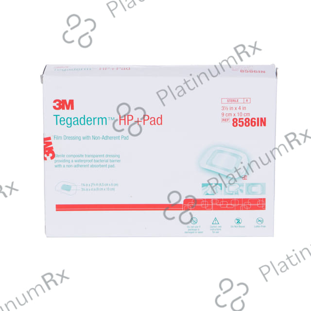 3M Tegaderm HP+ Pad 8586 25 films