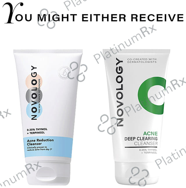 Novology 0.35% Thymol + Terpineol Acne Reduction Cleanser 150ml