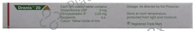Dronis 3/0.02mg Tablet 24s