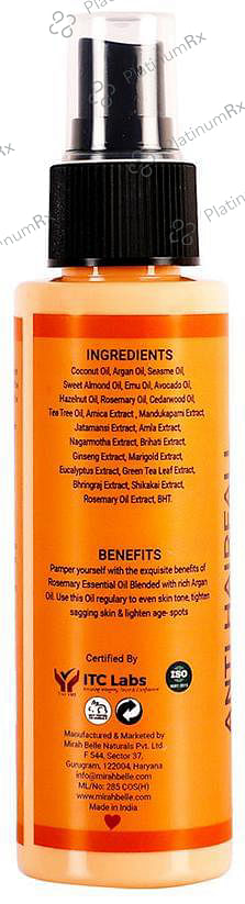 Mirah Belle Anti Hairfall Hair Oil