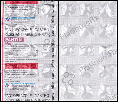 Pantin 40mg Tablet 15s