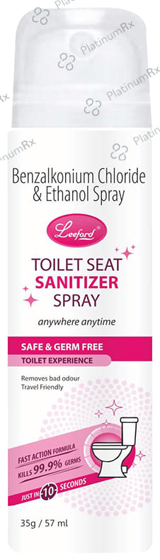 Leeford Toilet Seat Sanitizer Spray