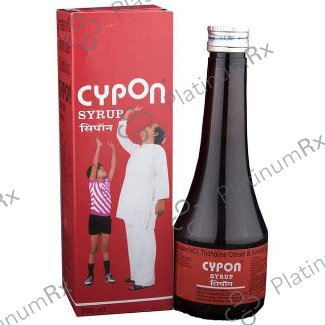 Cypon 2/275/2gm Syrup 200ml