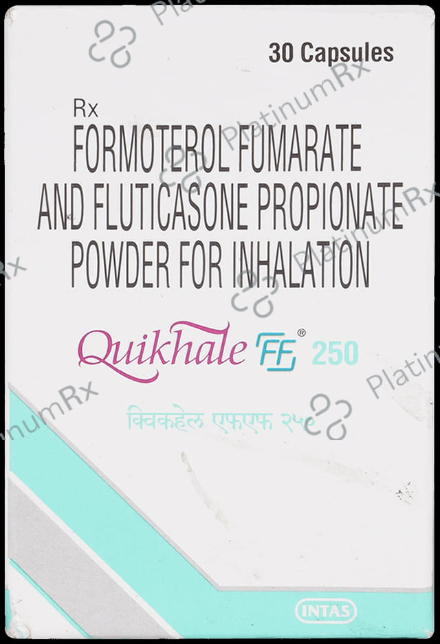 Quikhale FF 6/250mcg Capsule 30s