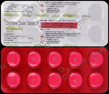 Ovagen 50mg Tablet 10s
