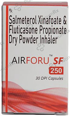 Airforu SF 250/0.05mcg DPI Capsule 30s