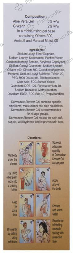 Dermadew Shower Plus Moisturising Gel 100ml