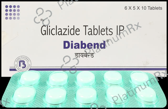 Diabend 80mg Tablet 10s