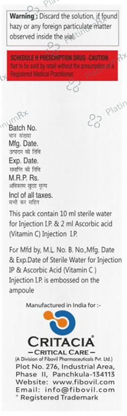 Doxyrit 100mg/100mg Injection