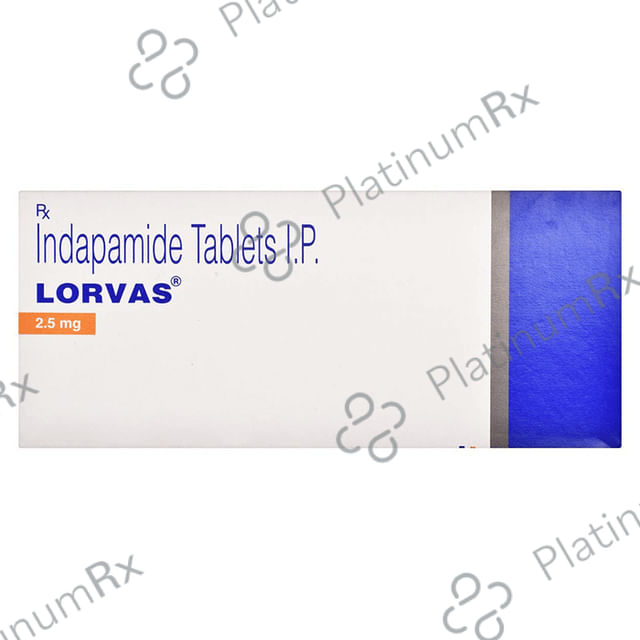 Lorvas 2.5mg Tablet 10s