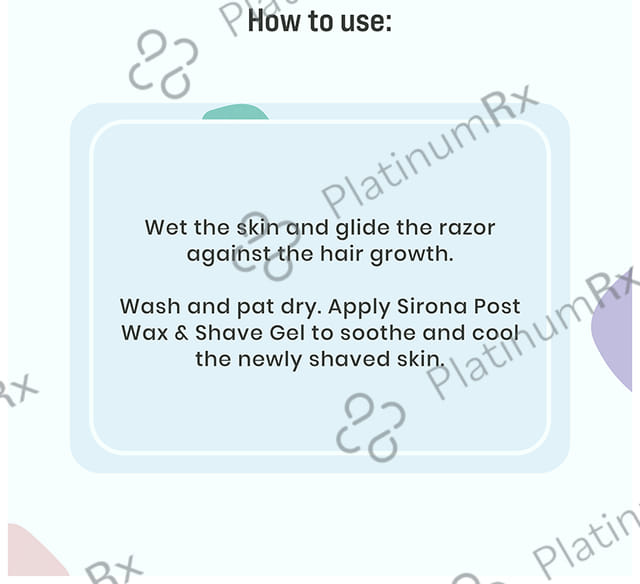 Sirona Mini Travel Cartridge Razor 1s