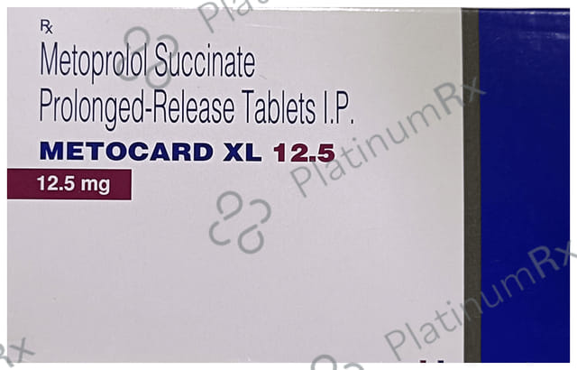 Metocard XL 12.5mg Tablet PR 15s