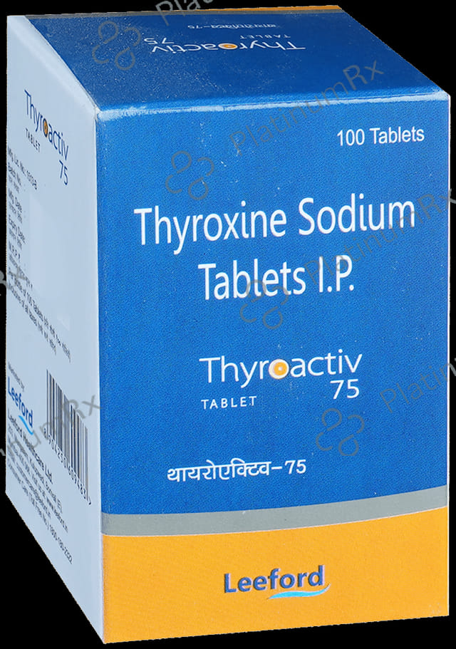 Thyroactiv 75 Tablet