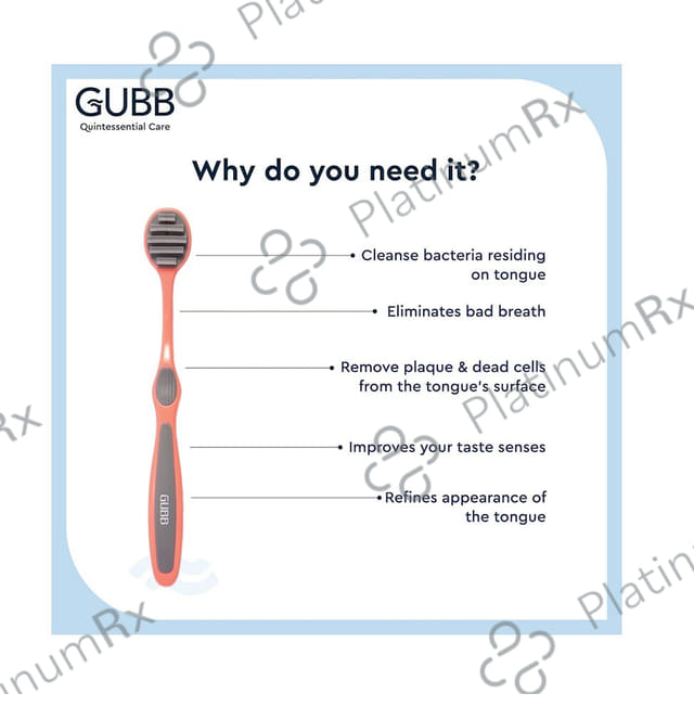 Gubb T+ Tongue Cleaner Pink