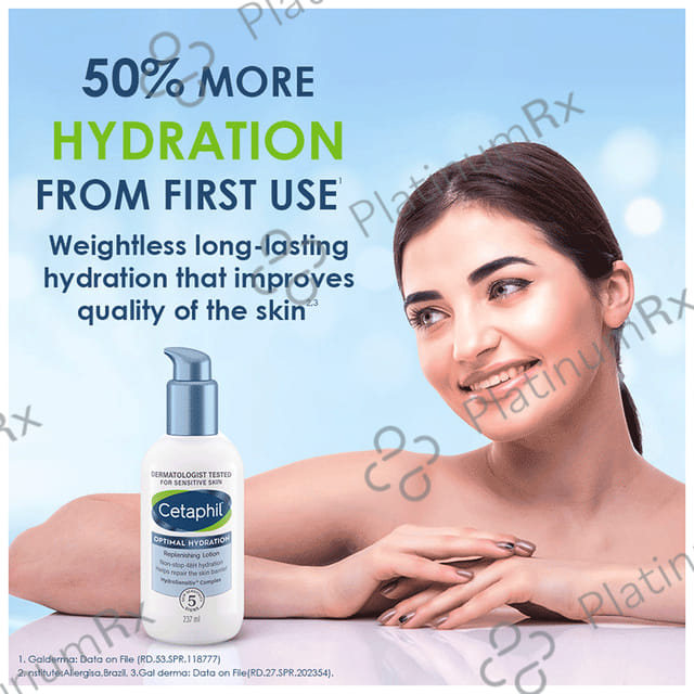 Cetaphil Optimal Hydration Replenishing Body Lotion 237ml