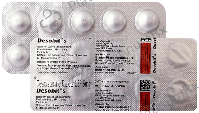 Desobit 5mg Tablet