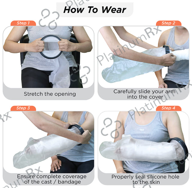 Vissco Core Cast Cover - Arm Upto Wrist to Elbow Universal Grey