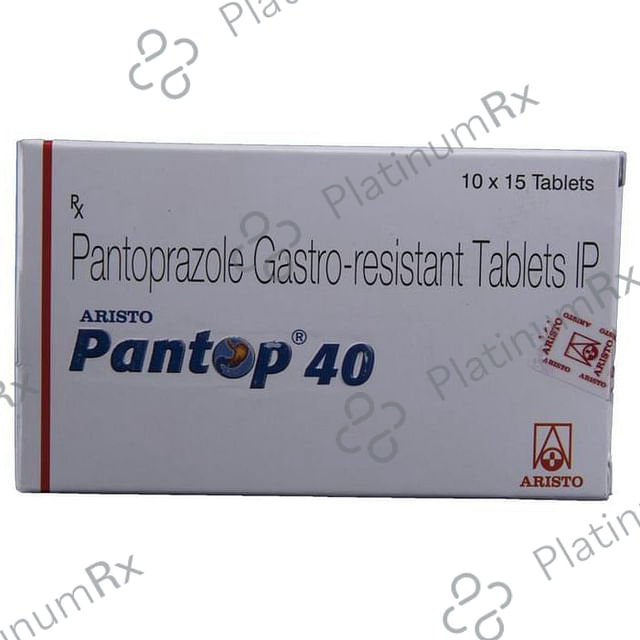 Pantop 40mg Tablet 15s