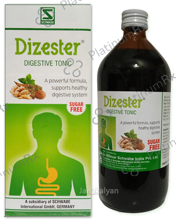 Dr Willmar Schwabe India Dizester Digestive Tonic Sugar Free 500 ml