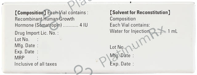 Eutropin 4IU Injection 1s