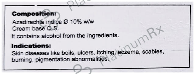Dr Willmar Schwabe India Topi Azadirachta Cream