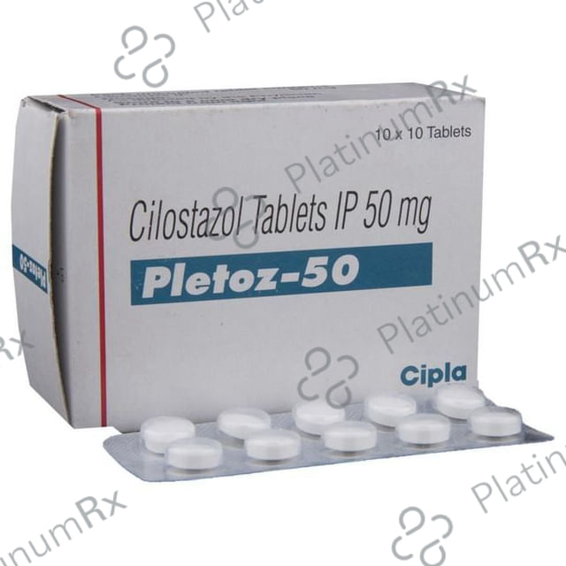 Pletoz 50mg Tablet 10s