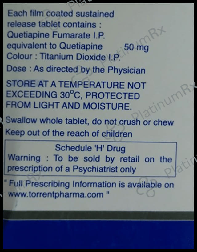 Q Mind SR 50mg Tablet 10s