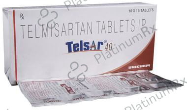 Telsar 40mg Tablet 15s