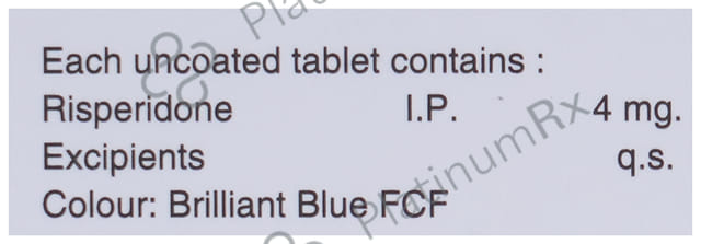 Risqube 4mg Tablet 10s