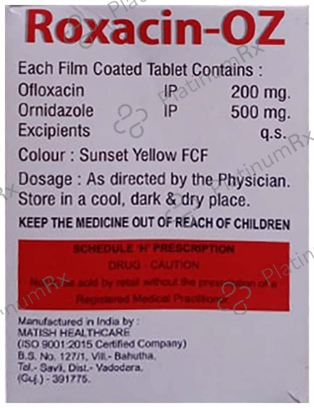 Roxacin-OZ Tablet