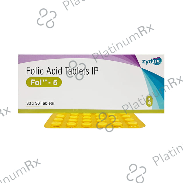 Fol 5mg Tablet 30s