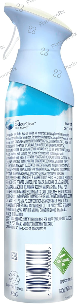 Ambi Pur Air Effects Room Freshner Sweet Berries