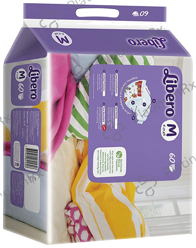 Libero Diaper Medium 60 diapers