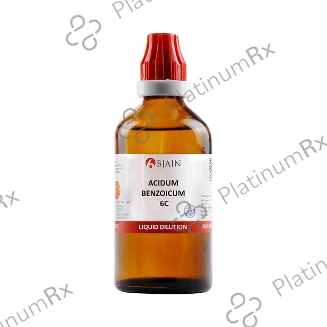 Bjain Acidum Benzoicum 6C Dilution 100ml