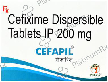 Cefapil 200mg Tablet DT 10s