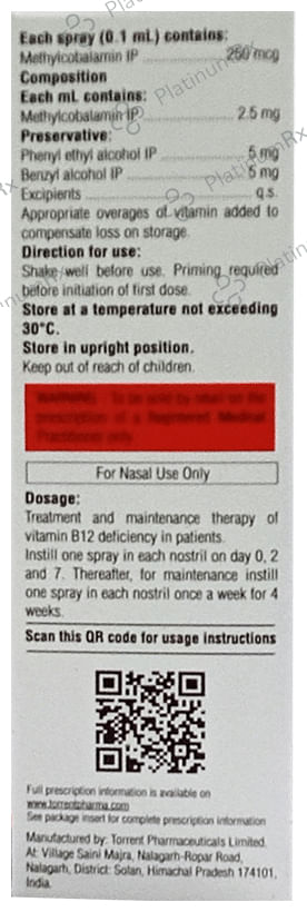 Cobaswift NS 2500mcg Nasal Spray 5ml