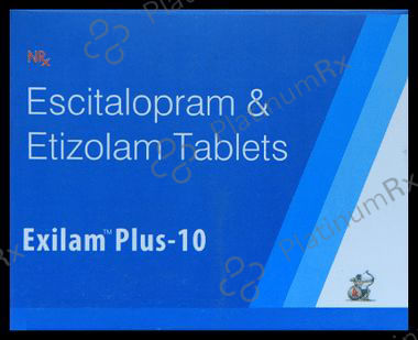 Exilam Plus 10/0.5mg Tablet 10s