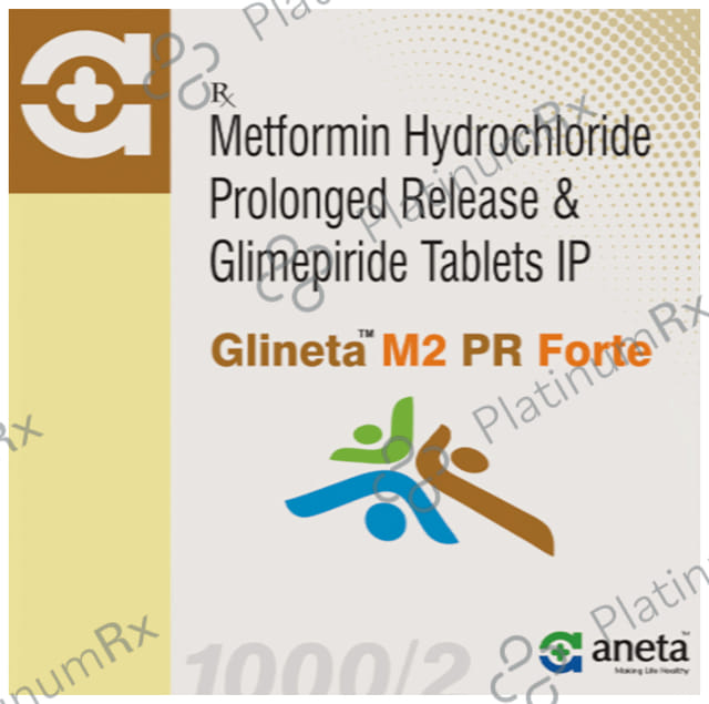 Glineta M 2 PR Forte Tablet