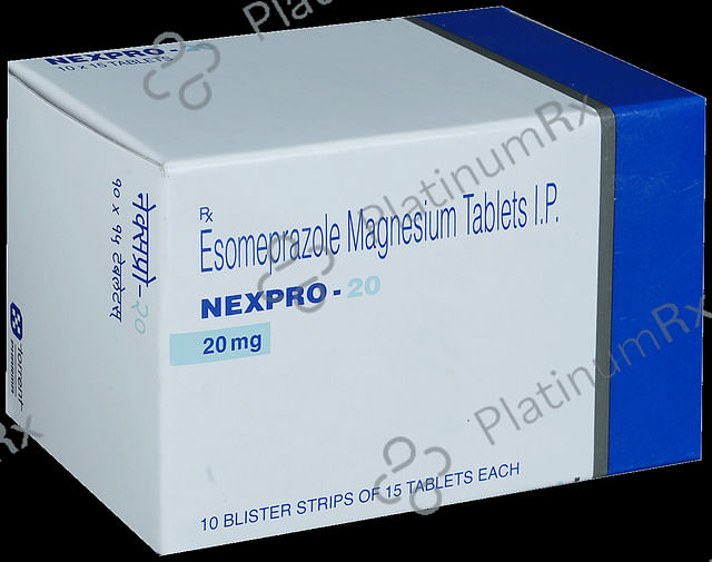 Nexpro 20mg Tablet 15s