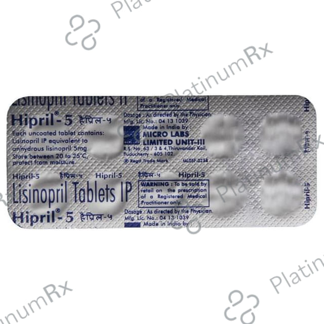 Hipril 5 Tablet