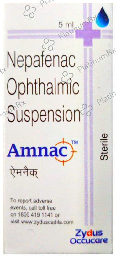Amnac Opthalmic Suspension 5ml