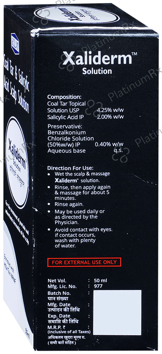 Xaliderm Solution 50ml