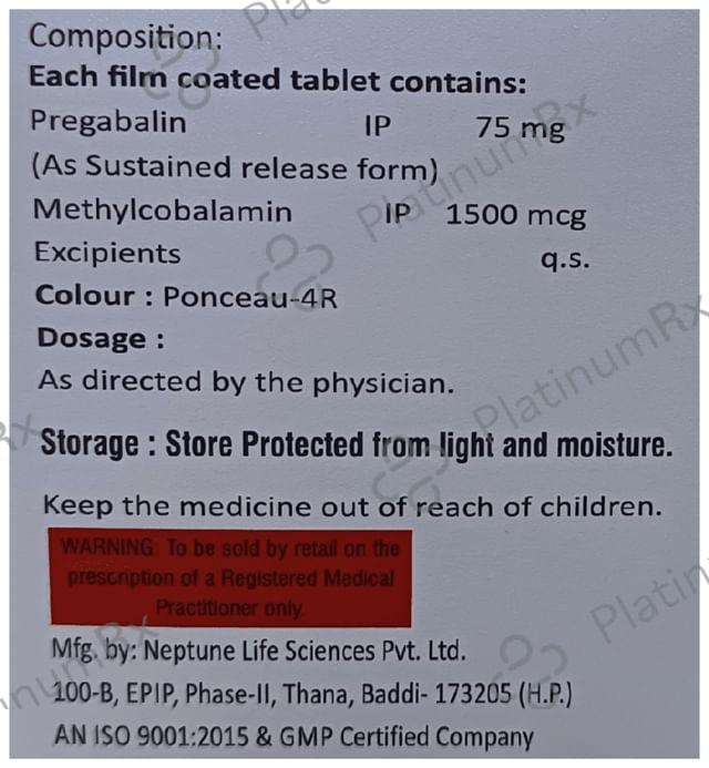 Vripreg-M Plus Tablet SR