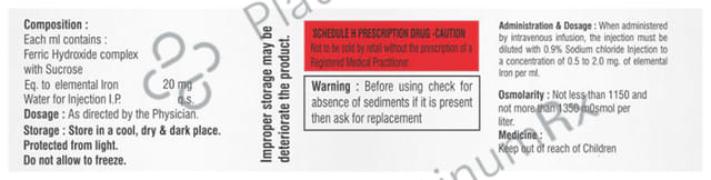 Fervil 20mg Injection 1s