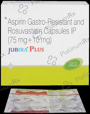Jubira Plus 75/10mg Capsule 15s