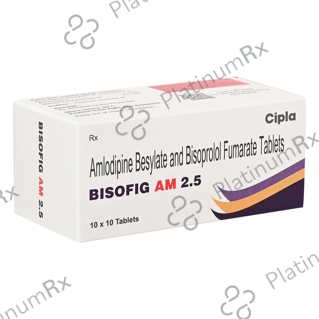 Bisofig T 2.5mg Tablet 10s