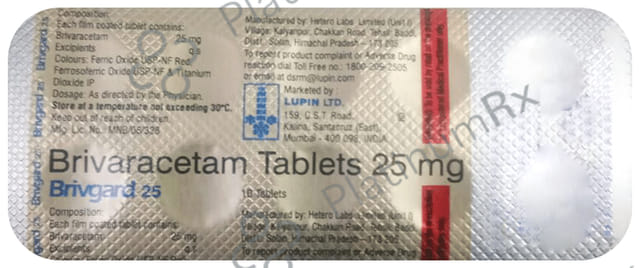 Brivgard 25mg Tablet 10s