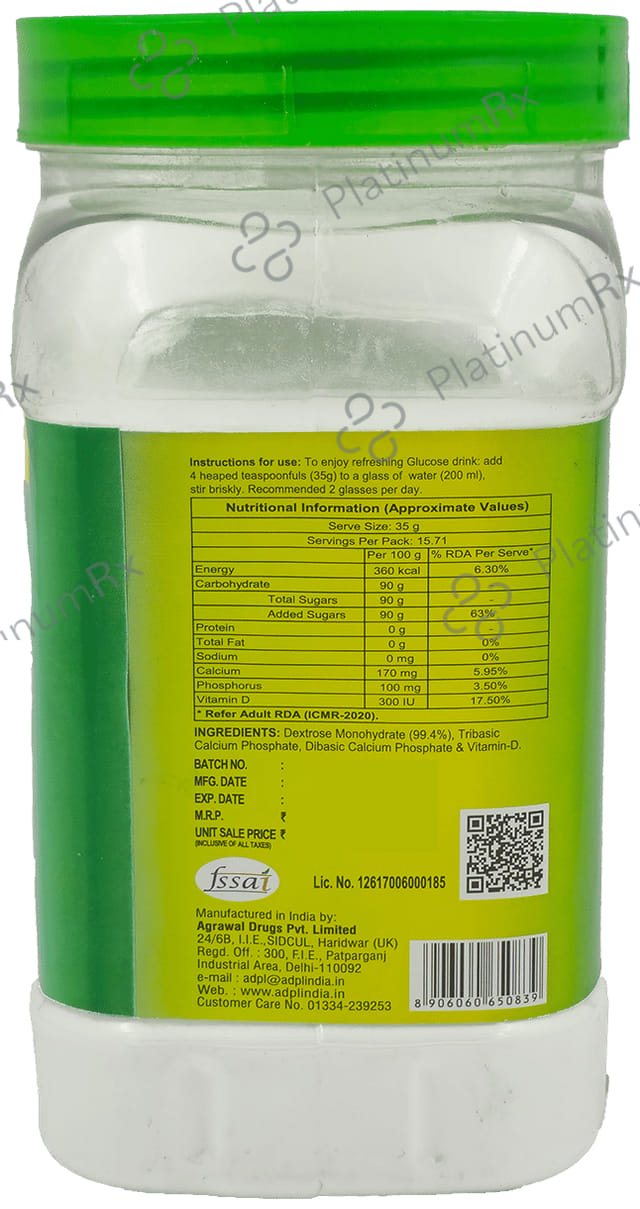 ADPL Glucose-D - Flavour Powder 550 gm