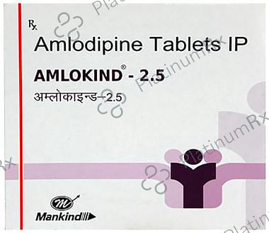 Amlokind 2.5mg Tablet 30s