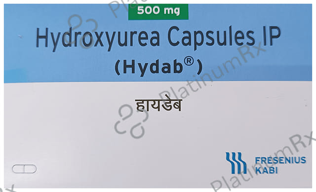 Hydab 500mg Capsule 10s